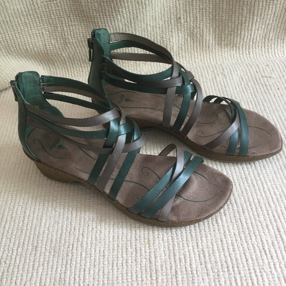 Ahnu Trolley Teal/Pewter Sandals